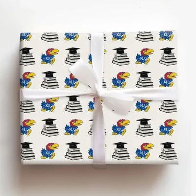 KU Scholar - Gift Wrap for Christmas, Holidays Wrapping Paper, Christmas Wrapping Paper