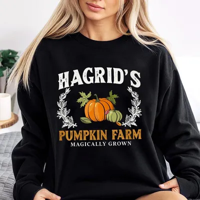 Hagrid Pumpkin Patch Fall Version2 Sweatshirt Sweatshirt Sweatshirt Hagrid Pumpkin Patch Fall Sweatshirt Pumpkin Patch Sweatshirt Fall