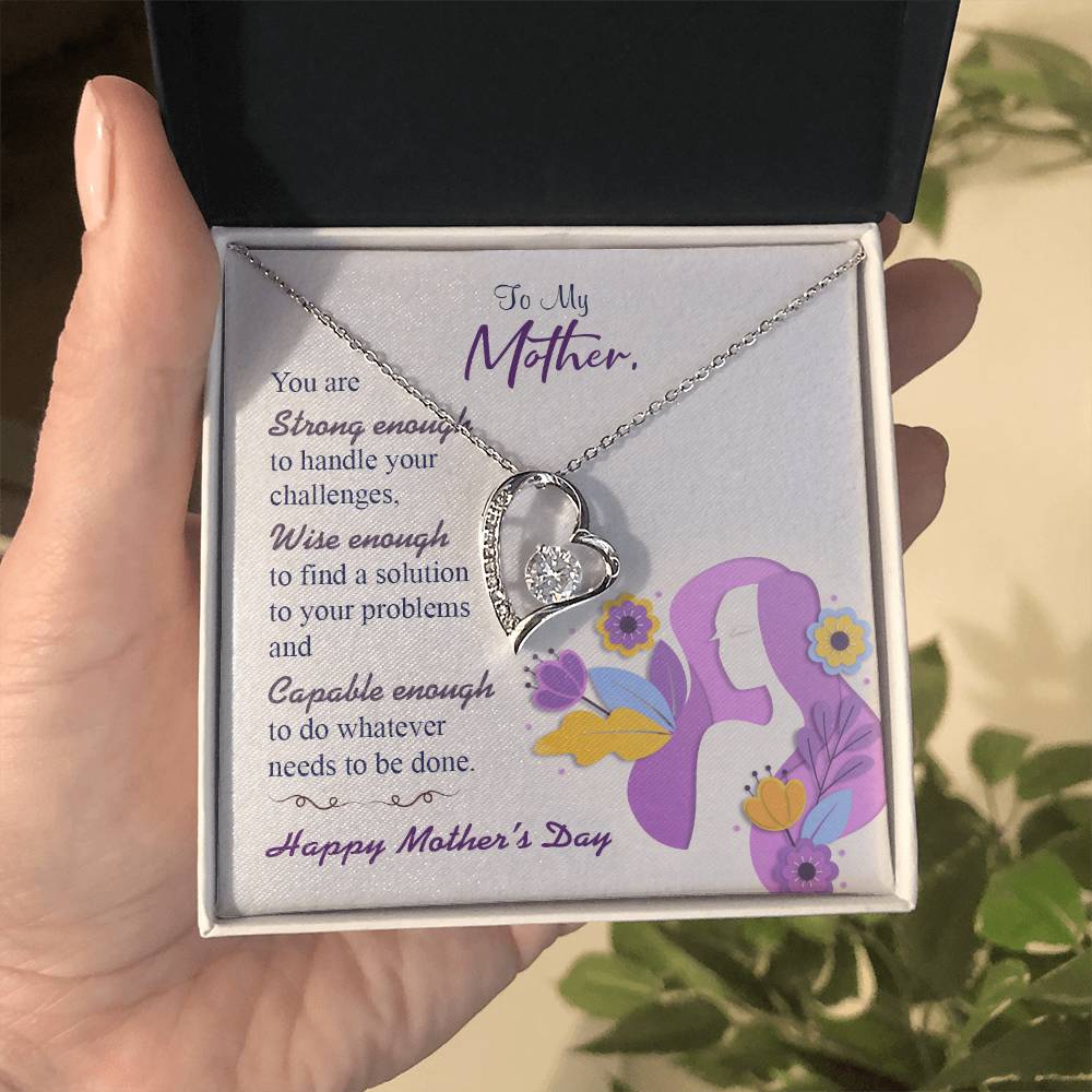 To my mom - Mother’s Day Gift - Forever Love Necklace