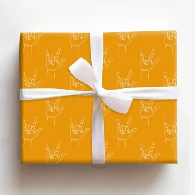 Love is Gold - Gift Wrap for Christmas, Holidays Wrapping Paper, Christmas Wrapping Paper