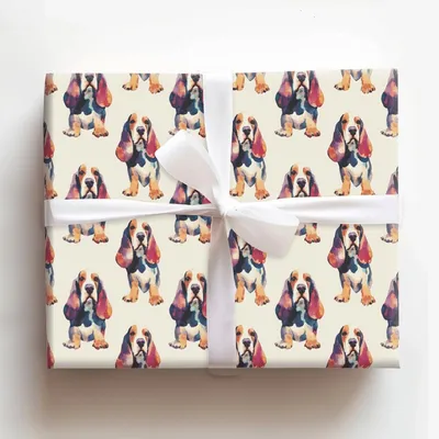 Droopy and Dreamy - Gift Wrap for Christmas, Holidays Wrapping Paper, Christmas Wrapping Paper