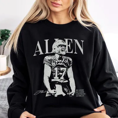Josh Vintage Sweatshirt Allen Retro Rap Sweatshirt Buffalo Football Sweatshirt Game Day Sweatshirt God Bless Go Bill