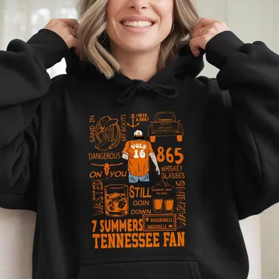 Tennessee Fan Wallen Hoodie Country Music Graphic With Lyrics And Southern Icons 865 Whiskey Glasses Vibe Unisex Casual