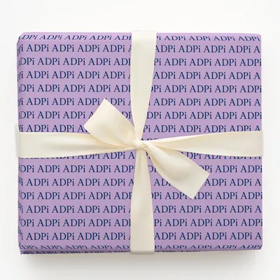 Royal Alpha Delta Pi - Gift Wrap for Christmas, Holidays Wrapping Paper, Christmas Wrapping Paper
