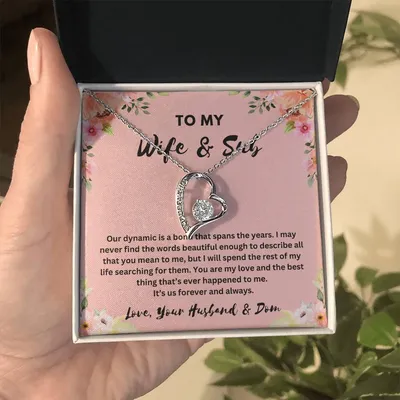 Wife & Submissive Necklace, Gift For Submissive Forever Love Necklace