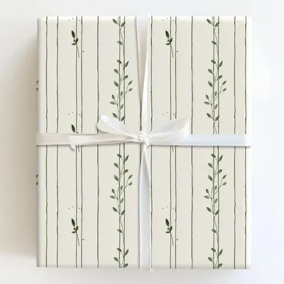 Twine Around - Gift Wrap for Christmas, Holidays Wrapping Paper, Christmas Wrapping Paper