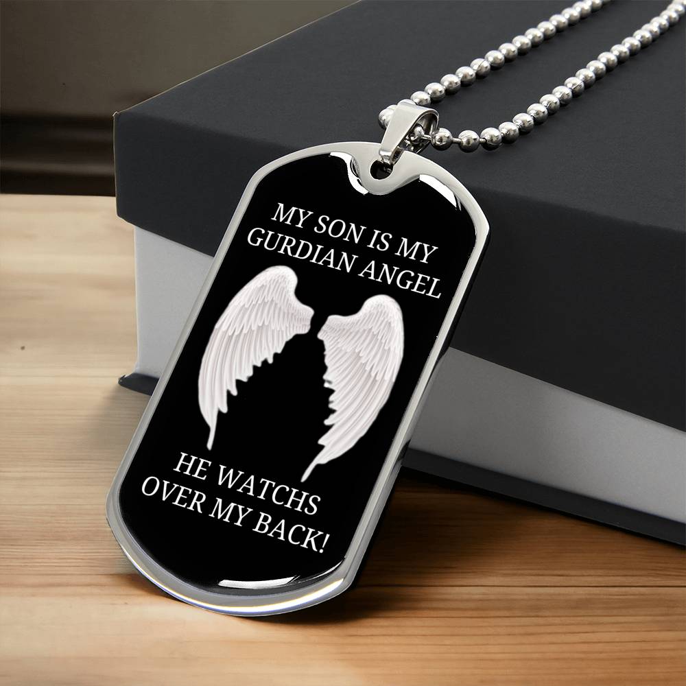 Sympathy Gift Son Remembrance - Army Tag Necklace, Dog Tag