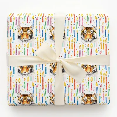 Ferociously Fun - Gift Wrap for Christmas, Holidays Wrapping Paper, Christmas Wrapping Paper