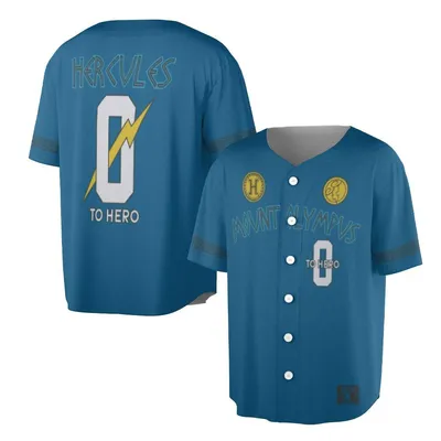 Disney Hercules Zero To Hero Baseball Jersey, Mount Olympus Baseball Baseball Jersey, Gift For Boys, Disney Hercules Jersey