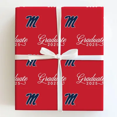 Ole Miss Graduate - Gift Wrap for Christmas, Holidays Wrapping Paper, Christmas Wrapping Paper