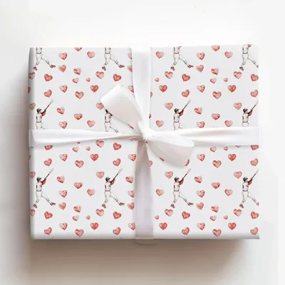 Out of the Park Love - Gift Wrap for Christmas, Holidays Wrapping Paper, Christmas Wrapping Paper