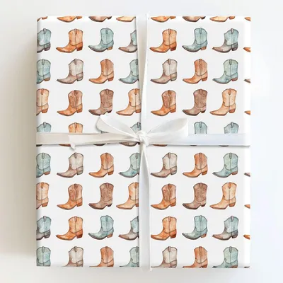 Dancing in the Dust - Gift Wrap for Christmas, Holidays Wrapping Paper, Christmas Wrapping Paper
