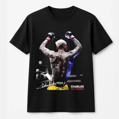 Charles Oliveira-Do Bronx Ufc T-Shirt, 2025 Mma Boxing T-Shirt Kids Adult T-Shirt, Fighter T-Shirt, Sports T-Shirt, Vintage Boxing T-Shirt