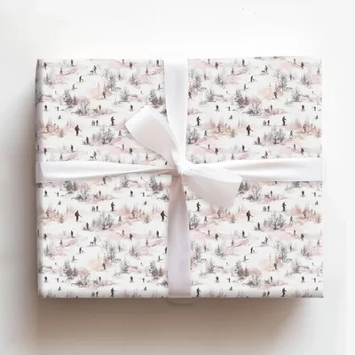 Winter Range - Gift Wrap for Christmas, Holidays Wrapping Paper, Christmas Wrapping Paper