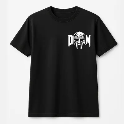 Mf Doom Madlib All Caps T-Shirt, Retro Style, Gift For Women For Men, Fabric