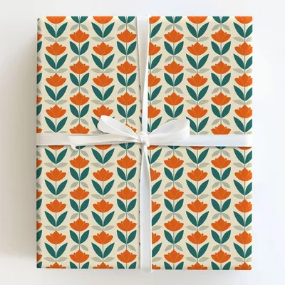 Always Red - Gift Wrap for Christmas, Holidays Wrapping Paper, Christmas Wrapping Paper