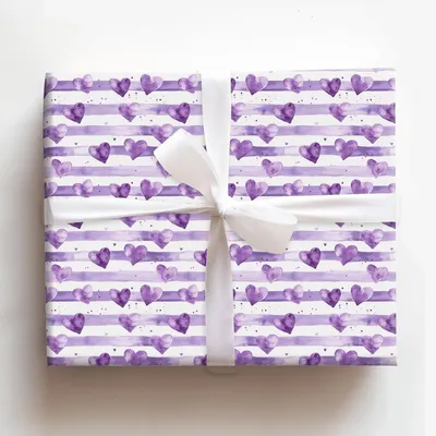 Violet Crush - Gift Wrap for Christmas, Holidays Wrapping Paper, Christmas Wrapping Paper