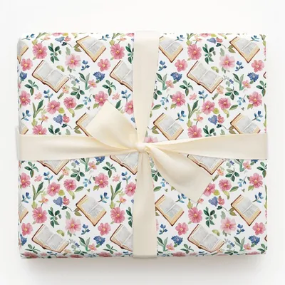 The Word is Love - Gift Wrap for Christmas, Holidays Wrapping Paper, Christmas Wrapping Paper