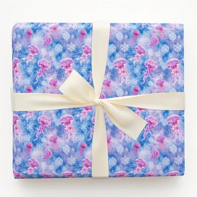 Tentacle Tinsel - Gift Wrap for Christmas, Holidays Wrapping Paper, Christmas Wrapping Paper