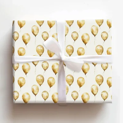 Float to the Future - Gift Wrap for Christmas, Holidays Wrapping Paper, Christmas Wrapping Paper