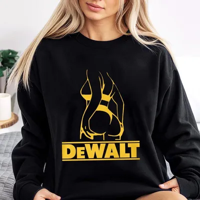 Funny Dewalt Graphic Sweatshirt, Unisex Style, For Men & Women, Casual Workwear Apparel