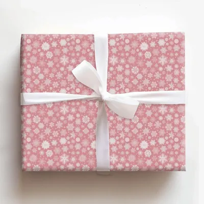 Flake Me Fancy - Gift Wrap for Christmas, Holidays Wrapping Paper, Christmas Wrapping Paper