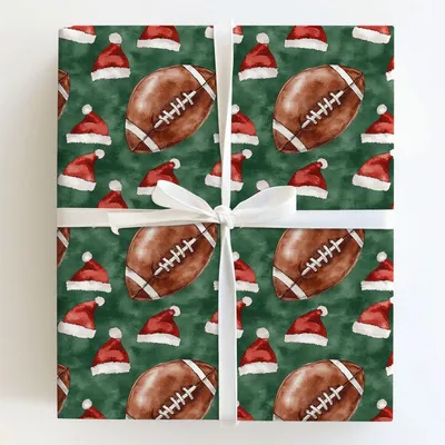 Santa Zone - Gift Wrap for Christmas, Holidays Wrapping Paper, Christmas Wrapping Paper