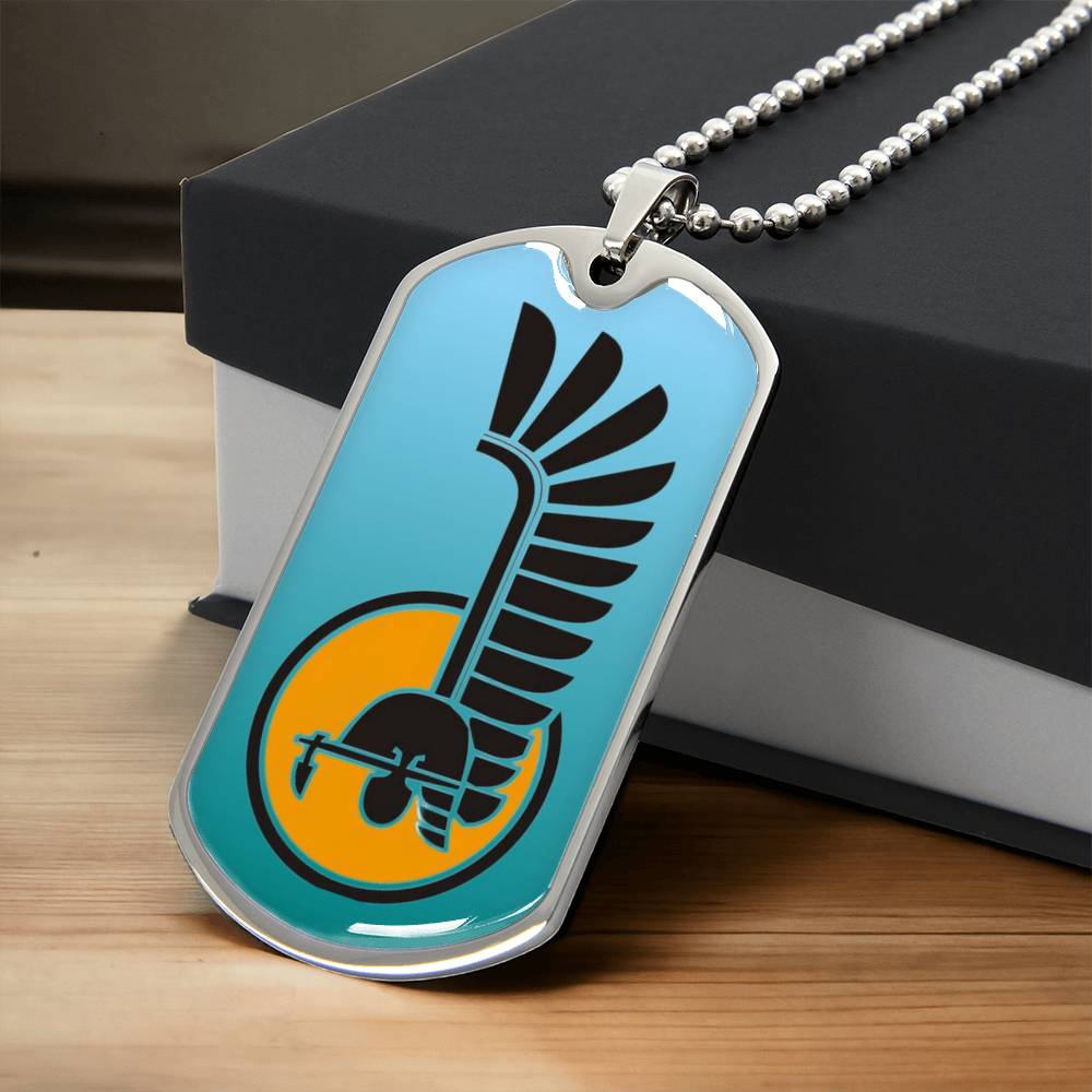 Gorgeous Dog Tag For Polish First Armoured Division - Army Tag Necklace, Dog Tag