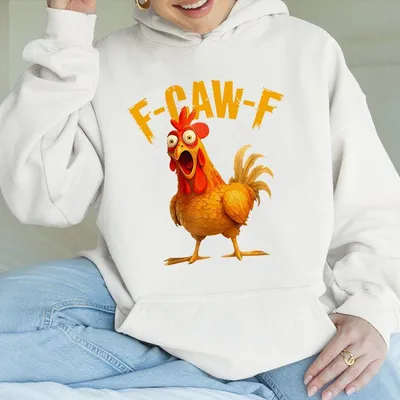 Funny Crow Hoodie F Caw F Hoodie Black Crow Hoodie Raven Lover Gift Funny Raven Hoodie Gothic Crow Hoodie Clothes Cotton