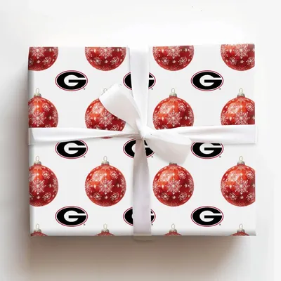 Red & Black Bauble - Gift Wrap for Christmas, Holidays Wrapping Paper, Christmas Wrapping Paper
