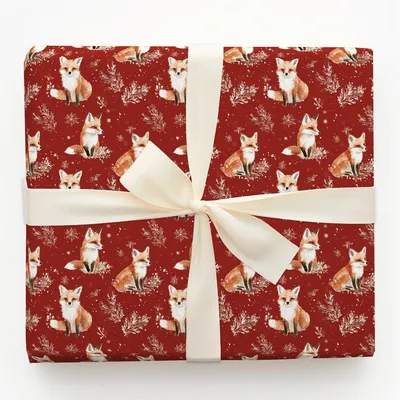 Sly Holiday - Gift Wrap for Christmas, Holidays Wrapping Paper, Christmas Wrapping Paper