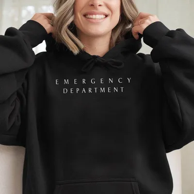 Department Hoodie, Emergency Dept Hoodie, Ed Er Emergency Room Doctor Staff Hoodie, Nursing Student Hoodie, Nurse Week Gift Hoodie