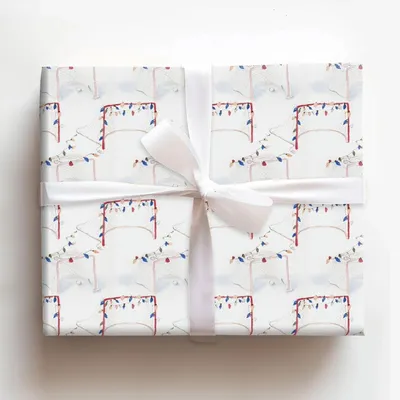 Under the Lights - Gift Wrap for Christmas, Holidays Wrapping Paper, Christmas Wrapping Paper