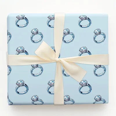 Sunrise Ring - Gift Wrap for Christmas, Holidays Wrapping Paper, Christmas Wrapping Paper