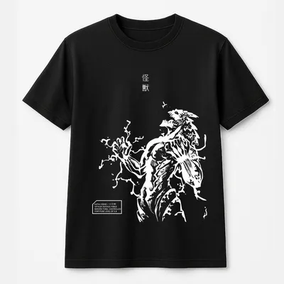 Kaiju No.8 T-Shirt Oversized Anime T-Shirt, Unisex, T-Shirt Men, Graphic T-Shirt For Men & Women