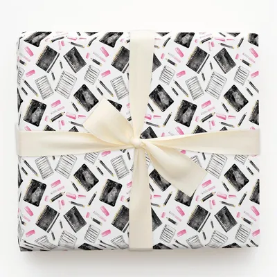 School Shopping - Gift Wrap for Christmas, Holidays Wrapping Paper, Christmas Wrapping Paper
