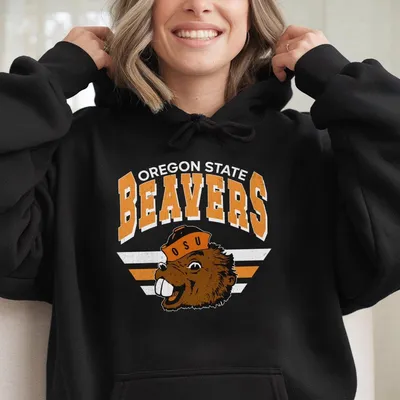 Oregon State Beavers Football Ncaa Hoodie Retro University Football Hoodie Basic College Football Graphic