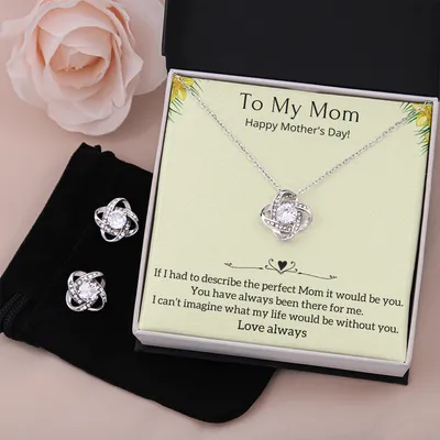 Perfect Mom Pendant and Earrings