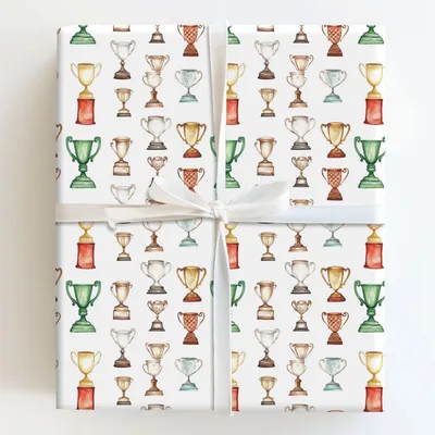 Winning Streak - Gift Wrap for Christmas, Holidays Wrapping Paper, Christmas Wrapping Paper