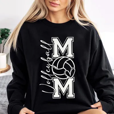 Volleyball Mom Sweatshirt Volleyball Mom Sweatshirt Volleyball Mama Volleyball Sweatshirt Game Day Sports Mom Sweatshirt