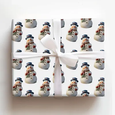 Snow Decade - Gift Wrap for Christmas, Holidays Wrapping Paper, Christmas Wrapping Paper