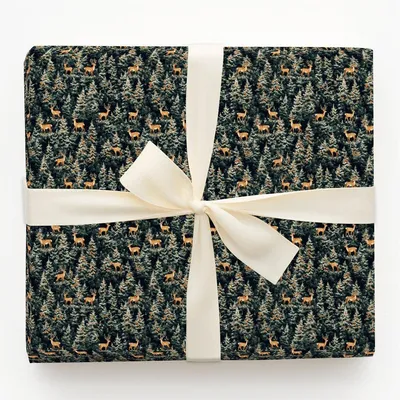 Deer to Dream - Gift Wrap for Christmas, Holidays Wrapping Paper, Christmas Wrapping Paper