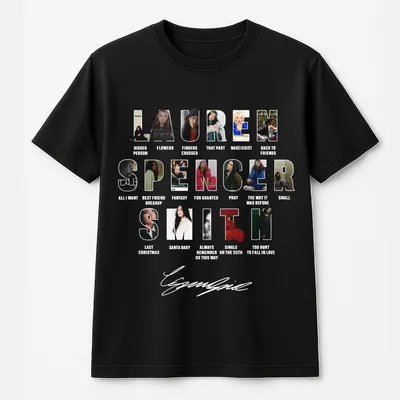 Lauren Spencer Smith Tour 2025 T-Shirt Graphic Unisex Concert Outfit Summer Fits Gift For Music Fans