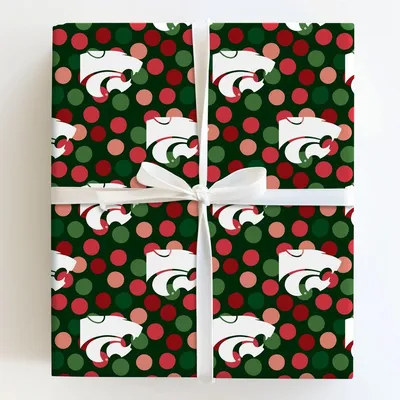 KS Winter Dots - Gift Wrap for Christmas, Holidays Wrapping Paper, Christmas Wrapping Paper