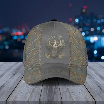Premium Proudly Served Us Veterans Hat, Gifts For Veterans Day Army Baseball Cap Baseball Cap