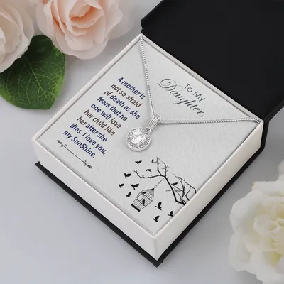 Gift For Daughter From Dad, Daughter Father Necklace, Daughter Gift From Dad, To My Daughter, Daughters Birthday, Unique, Grown Up Daughter - Daughter Gift From Mom To Daughter Necklace For Daughter Gift
