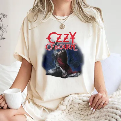 Vintage Ozzy Osbourne Blizzard Of Oz T-Shirt Graphic T-Shirt Singer T-Shirt Graphic T-Shirt Unisex Heavy T-Shirt Gift For Fan
