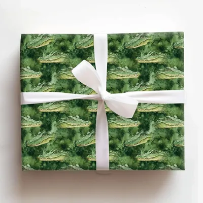 Let's Go Gators - Gift Wrap for Christmas, Holidays Wrapping Paper, Christmas Wrapping Paper