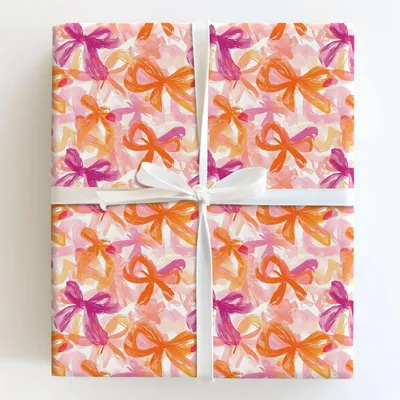 Spring Ribbon - Gift Wrap for Christmas, Holidays Wrapping Paper, Christmas Wrapping Paper