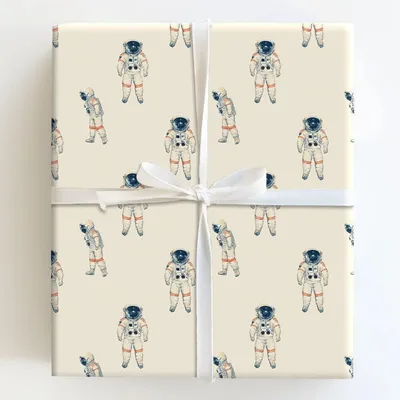 One Small Step for a Cake - Gift Wrap for Christmas, Holidays Wrapping Paper, Christmas Wrapping Paper